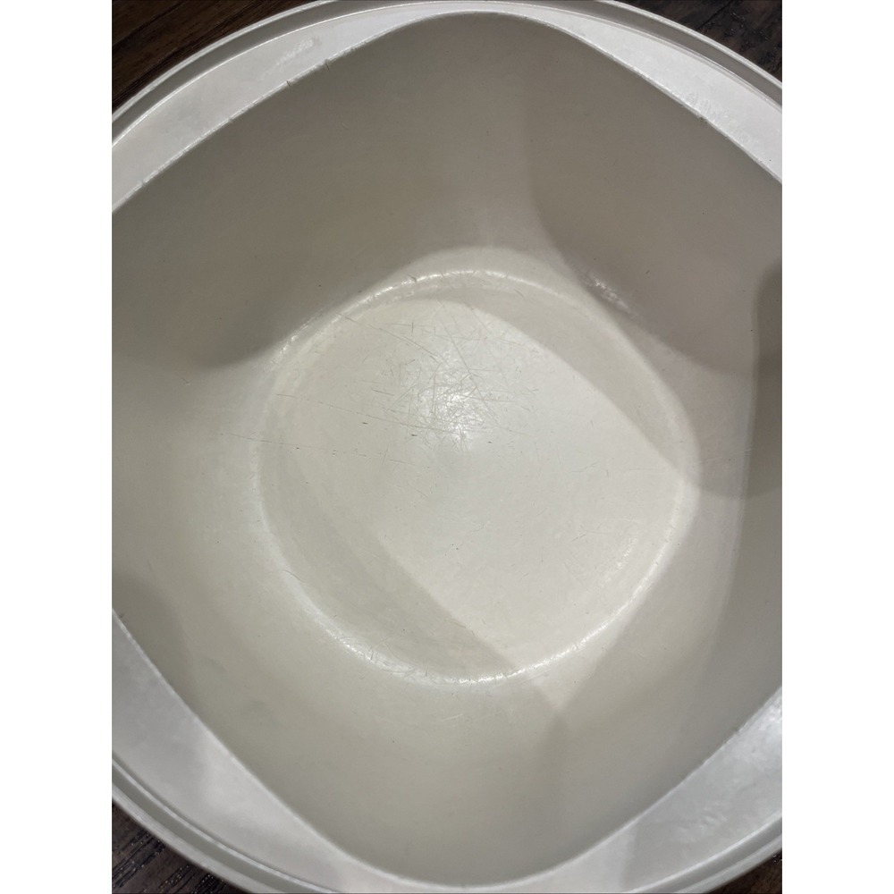 Vintage Tupperware Ultra 21 Round Casserole Dish 1545 With Lid Microwave - Picture 4 of 8